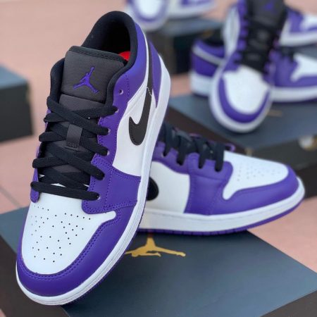 NIKE JORDAN RETRO 1 LOW CURT PURPLE