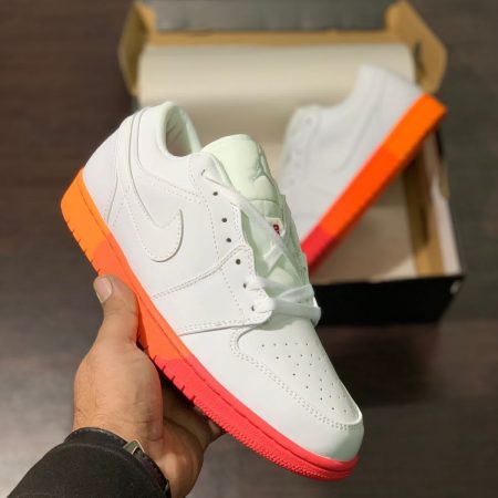 NIKE JORDAN RETRO 1 LOW SUNSET SOLE