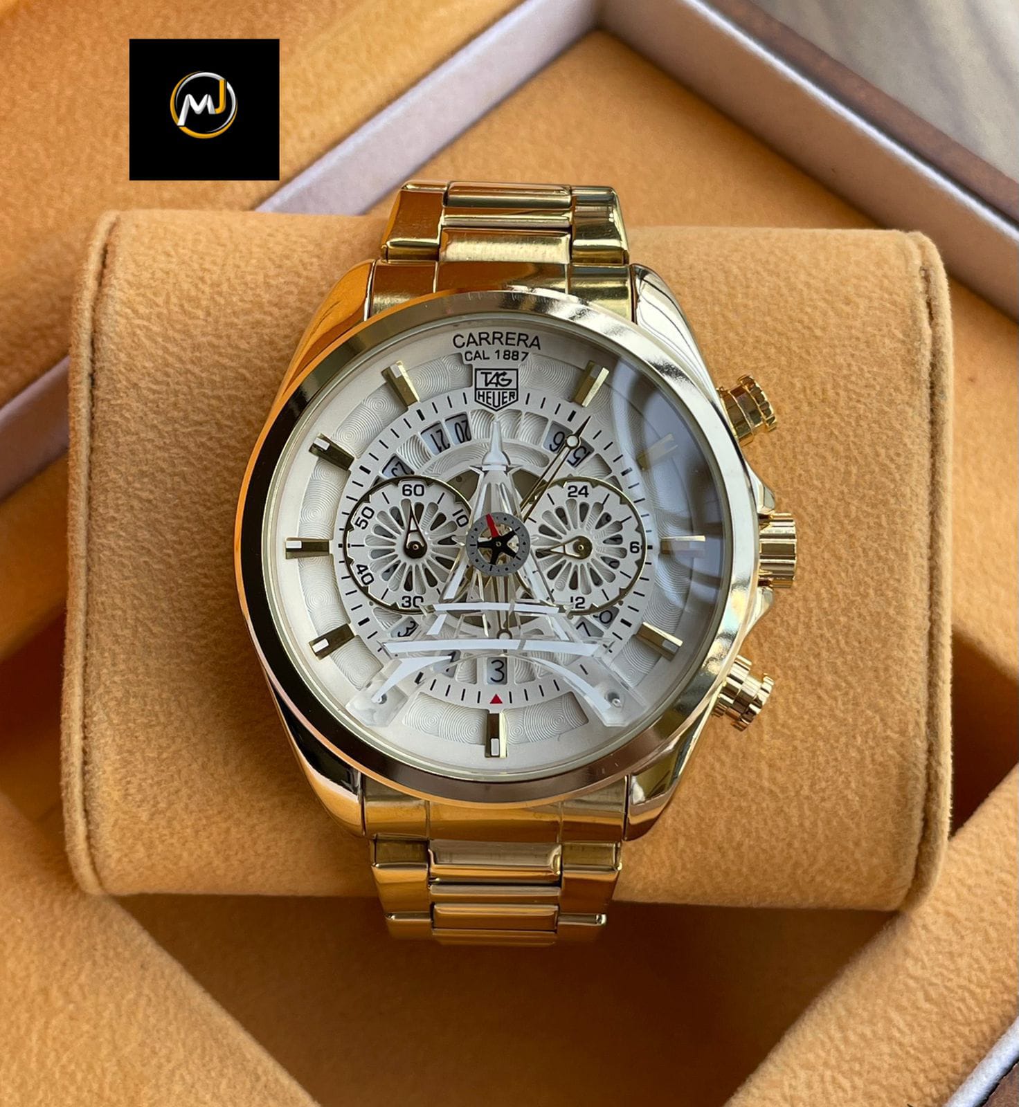 TAG HEUER EIFFEL TOWER GOLDEN - 7a Quality Replicas are the first copy ...