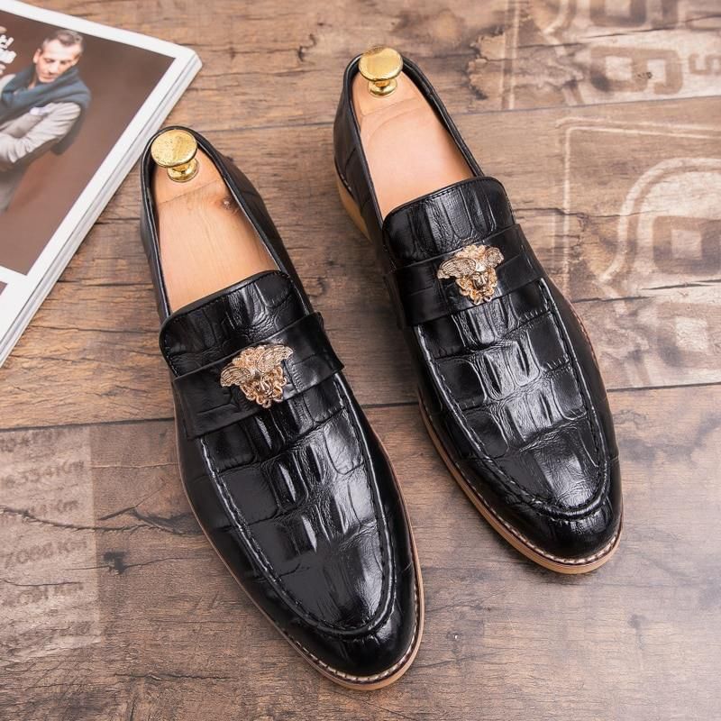 VERSACE CROCO MOCCASIN - 7a Quality Replicas are the first copy ...