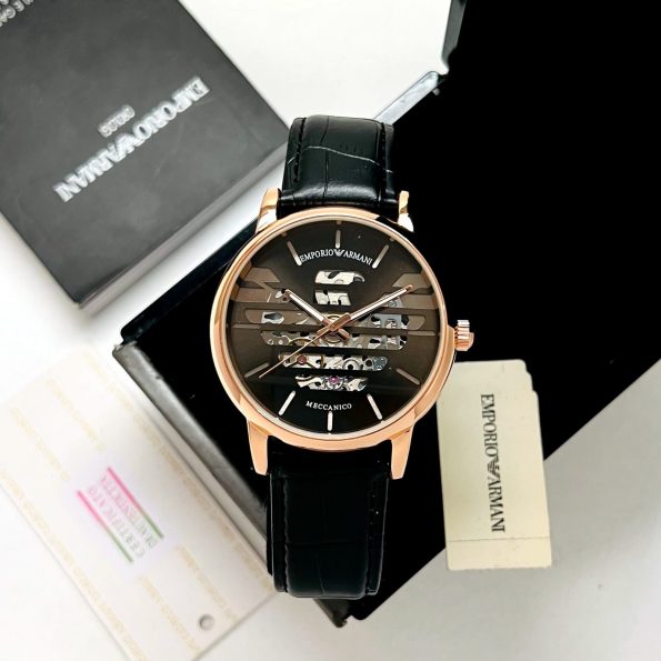 A SPORTY EMPORIO ARMANI EQUIPPED WITH ROSE CASE FIGURES DIAL DESIGNED FOR MEN - Image 4