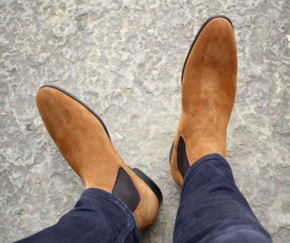 ALBERTO FERMANI CHELSEA SUEDE BOOTS - Image 2
