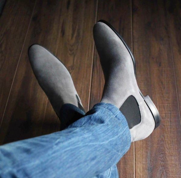 ALBERTO FERMANI CHELSEA SUEDE BOOTS - Image 3