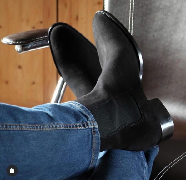 ALBERTO FERMANI CHELSEA SUEDE BOOTS - Image 5