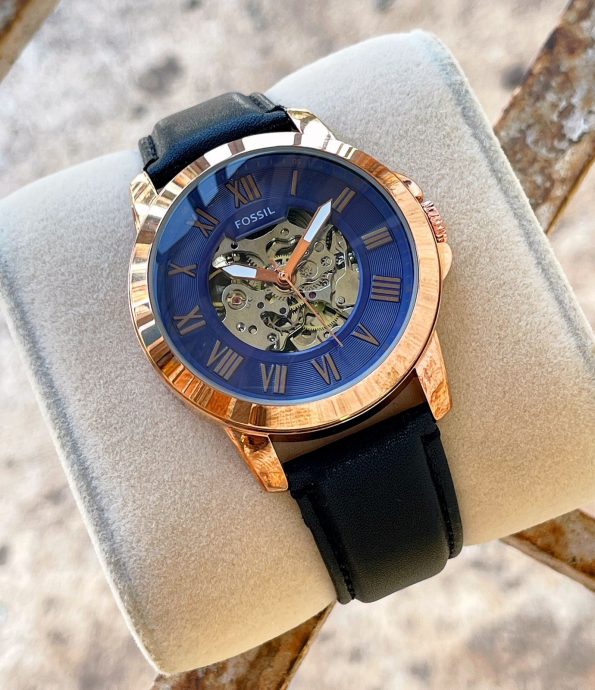 FOSSIL GRANT AUTOMATIC SKELETON WATCH ME3093 - Image 2