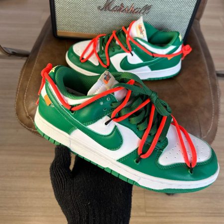 SB DUNK * OFF WHITE GREEN