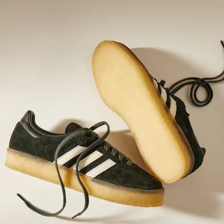  Clarks x 8th Street Samba By Ronnie Fieg Black