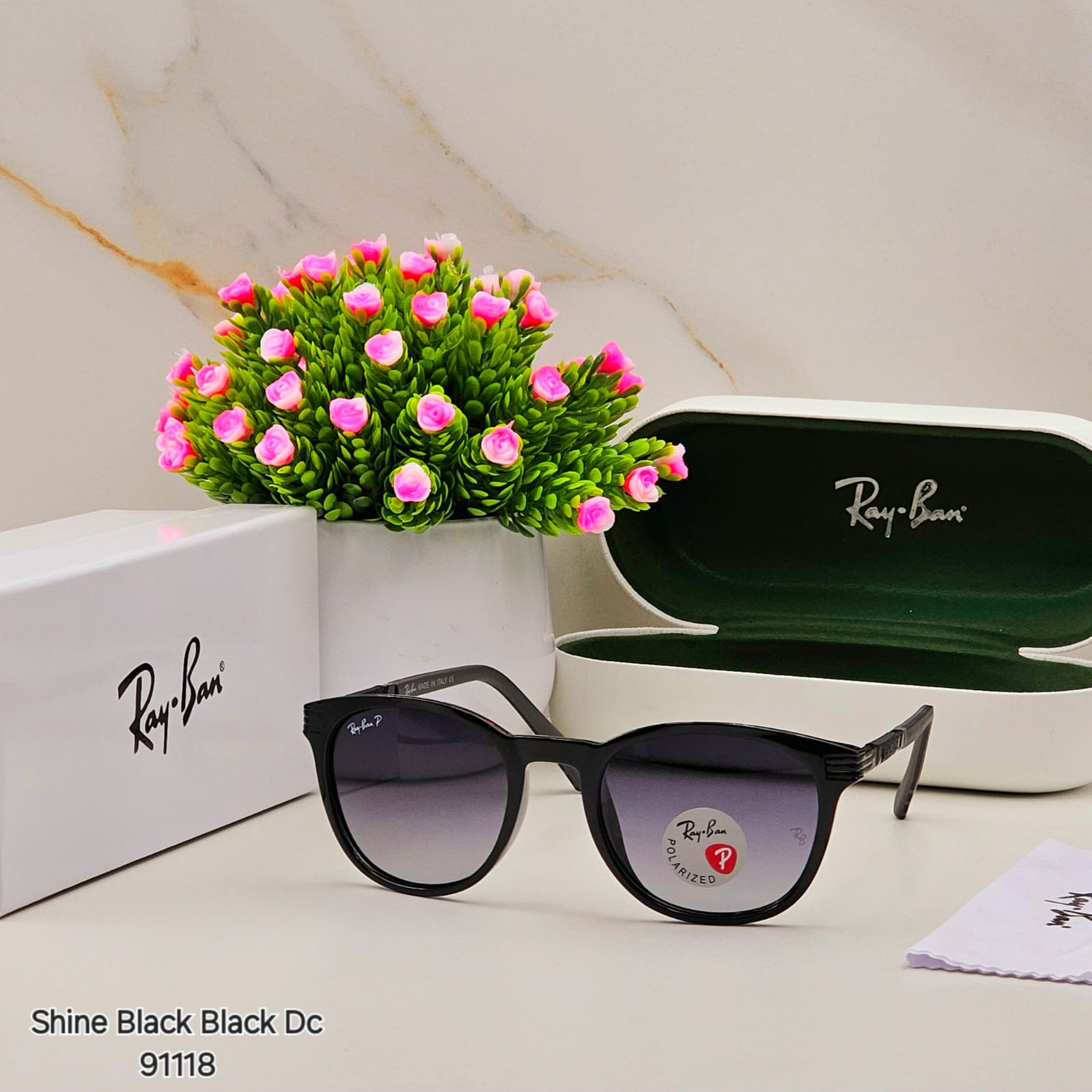 RAYBAN POLARISE WITH SPRING