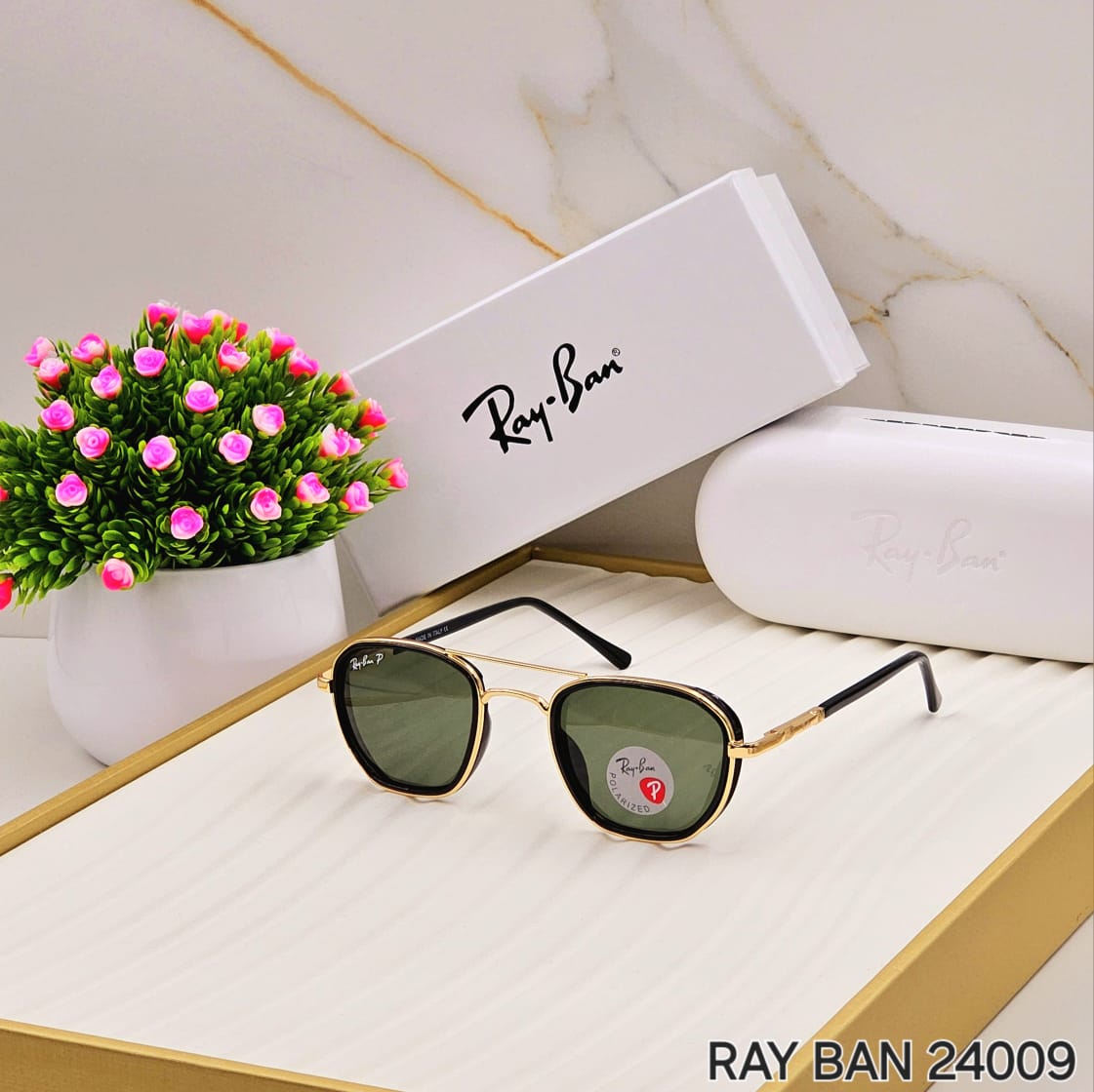 RAYBANN  POLARISE WITH SPRING