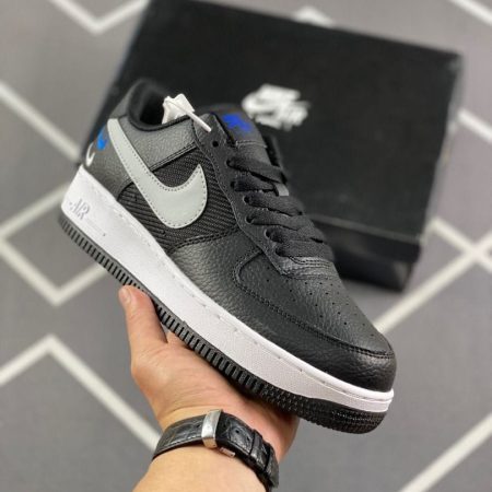 AIRFORCE 1 DOUBLE BLACK SWOOSH