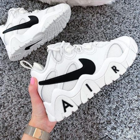 AIR BARRAGE LOW WHITE BLACK