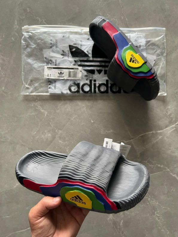 MEN SLIPPERS SUMMER OUTDOOR FLIP-FLOPS COLOURFUL EVA THICK-SOLED SANDALS - Image 2
