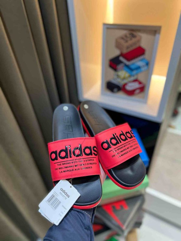 ADIDAS ADILETTE SOFTBED PREMIUM FLIP-FLOPS GLOSSY PRINT - Image 3