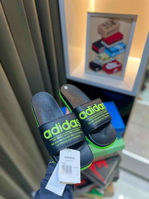 ADIDAS ADILETTE SOFTBED PREMIUM FLIP-FLOPS GLOSSY PRINT - Image 2