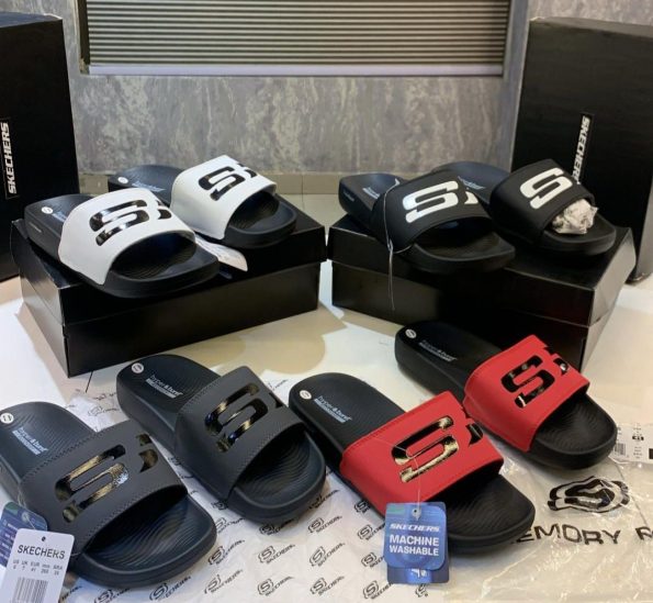 SKECHERS HYPER BURST SOFT PREMIUM FLIP-FLOPS