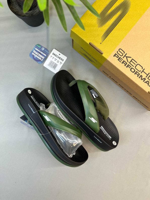 SKECHERS HYPER BURST SIMPLEX "S" LOGO  SLIPPERS V CUT  🔥 - Image 4