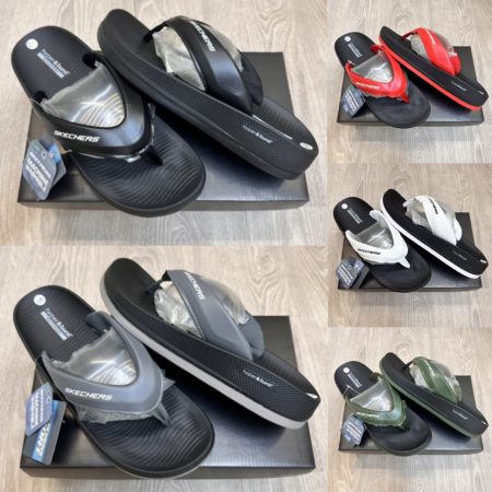 SKECHERS HYPER BURST SIMPLEX SLIPPERS V CUT  🔥