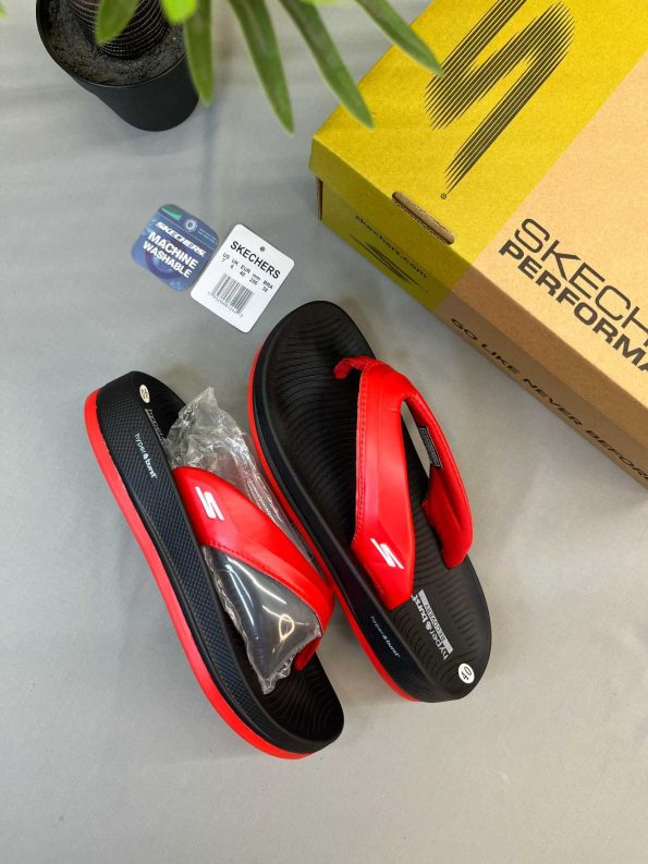 SKECHERS HYPER BURST SIMPLEX "S" LOGO  SLIPPERS V CUT  🔥 - Image 3