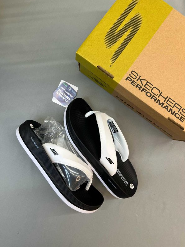 SKECHERS HYPER BURST SIMPLEX "S" LOGO  SLIPPERS V CUT  🔥 - Image 2