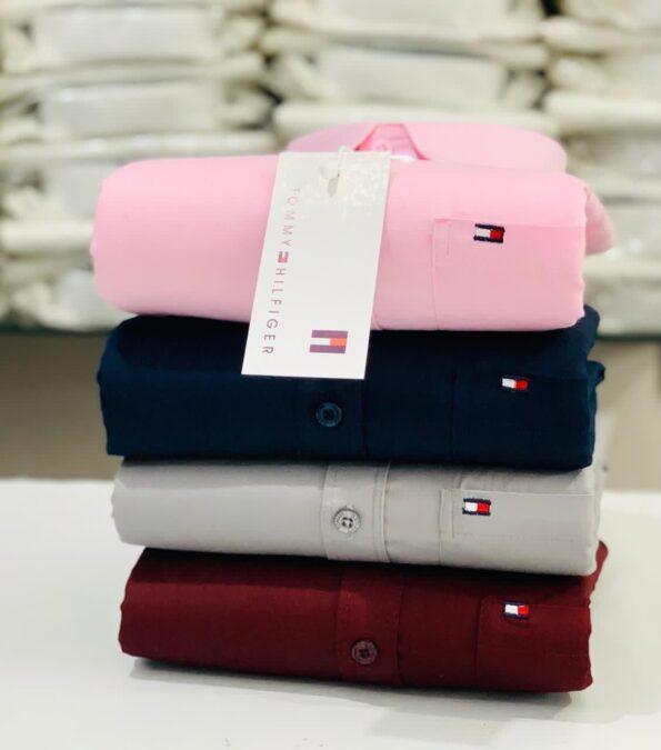 TOMMY HILFIGER PLAIN SHIRT - Image 11