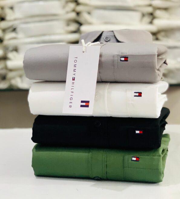 TOMMY HILFIGER PLAIN SHIRT - Image 8