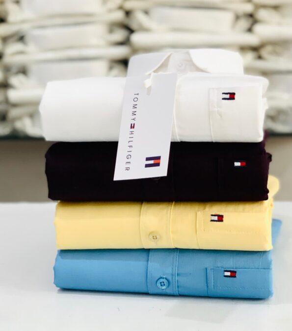 TOMMY HILFIGER PLAIN SHIRT - Image 13