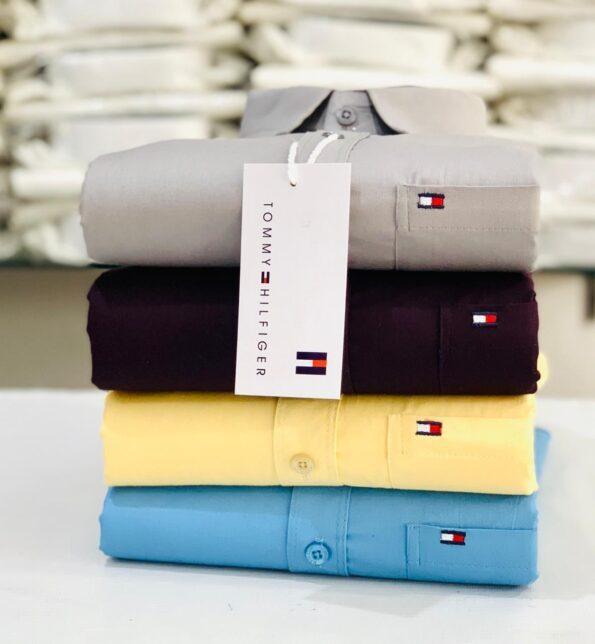 TOMMY HILFIGER PLAIN SHIRT - Image 5