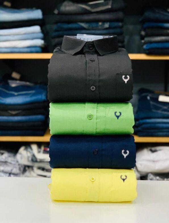 ALLEN SOLLY PLAIN SHIRT - Image 8
