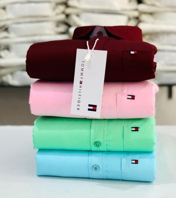 TOMMY HILFIGER PLAIN SHIRT - Image 10