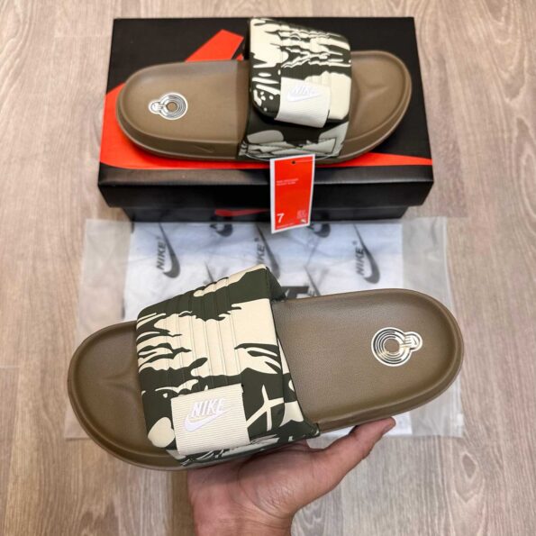 Nike Offcourt Adjust Camo Premium Quality Slides - Image 9