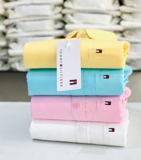 TOMMY HILFIGER PLAIN SHIRT - Image 6