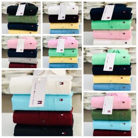 TOMMY HILFIGER PLAIN SHIRT