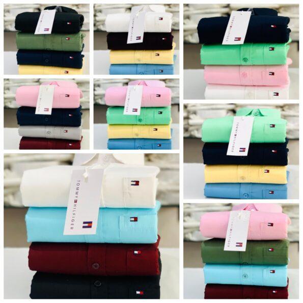 TOMMY HILFIGER PLAIN SHIRT