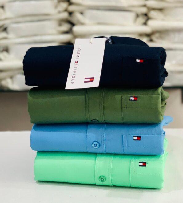 TOMMY HILFIGER PLAIN SHIRT - Image 7