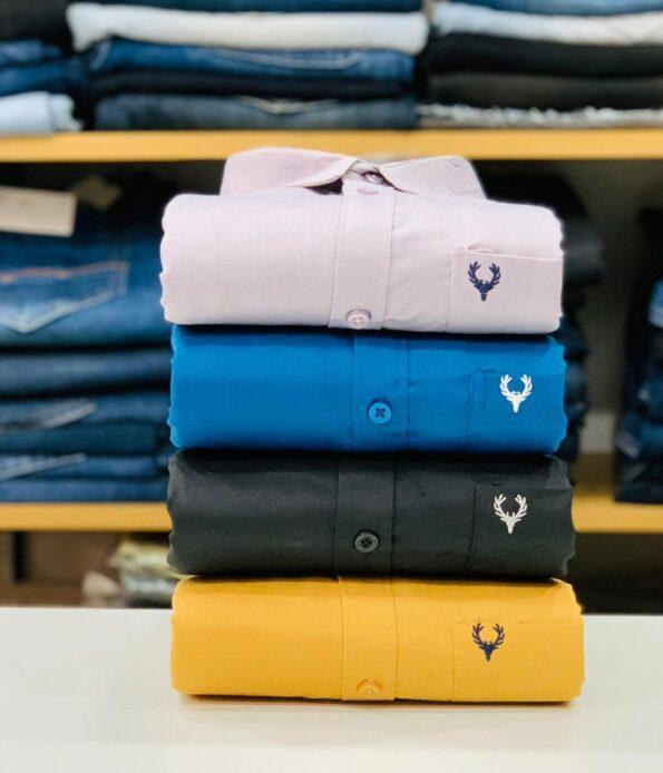 ALLEN SOLLY PLAIN SHIRT - Image 3