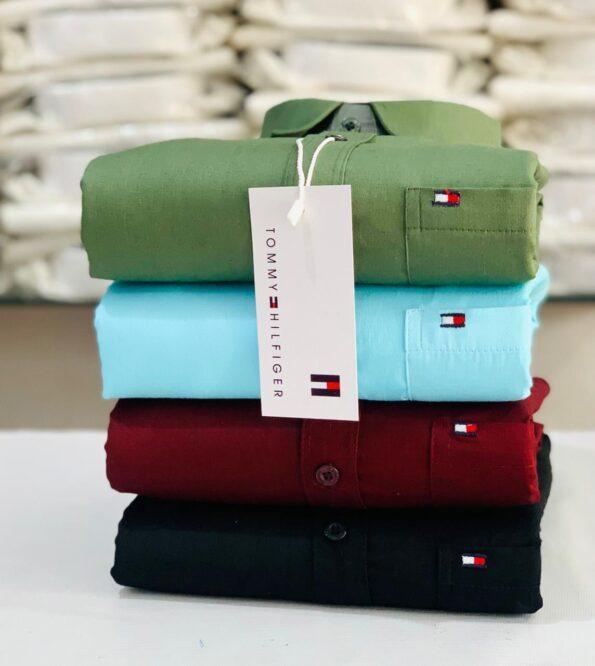 TOMMY HILFIGER PLAIN SHIRT - Image 3