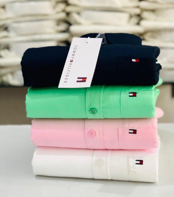 TOMMY HILFIGER PLAIN SHIRT - Image 12