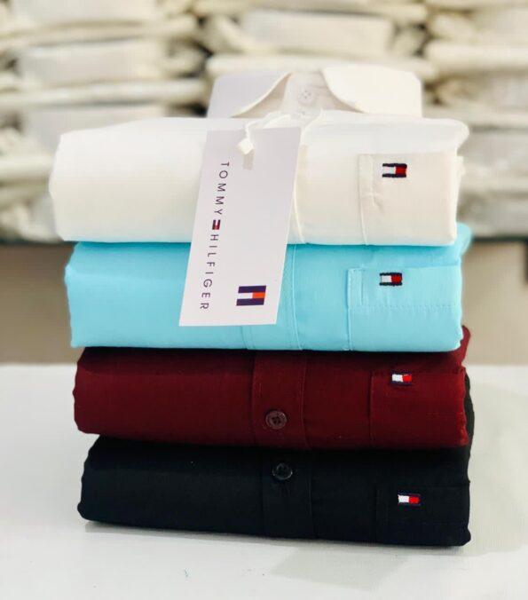 TOMMY HILFIGER PLAIN SHIRT - Image 14