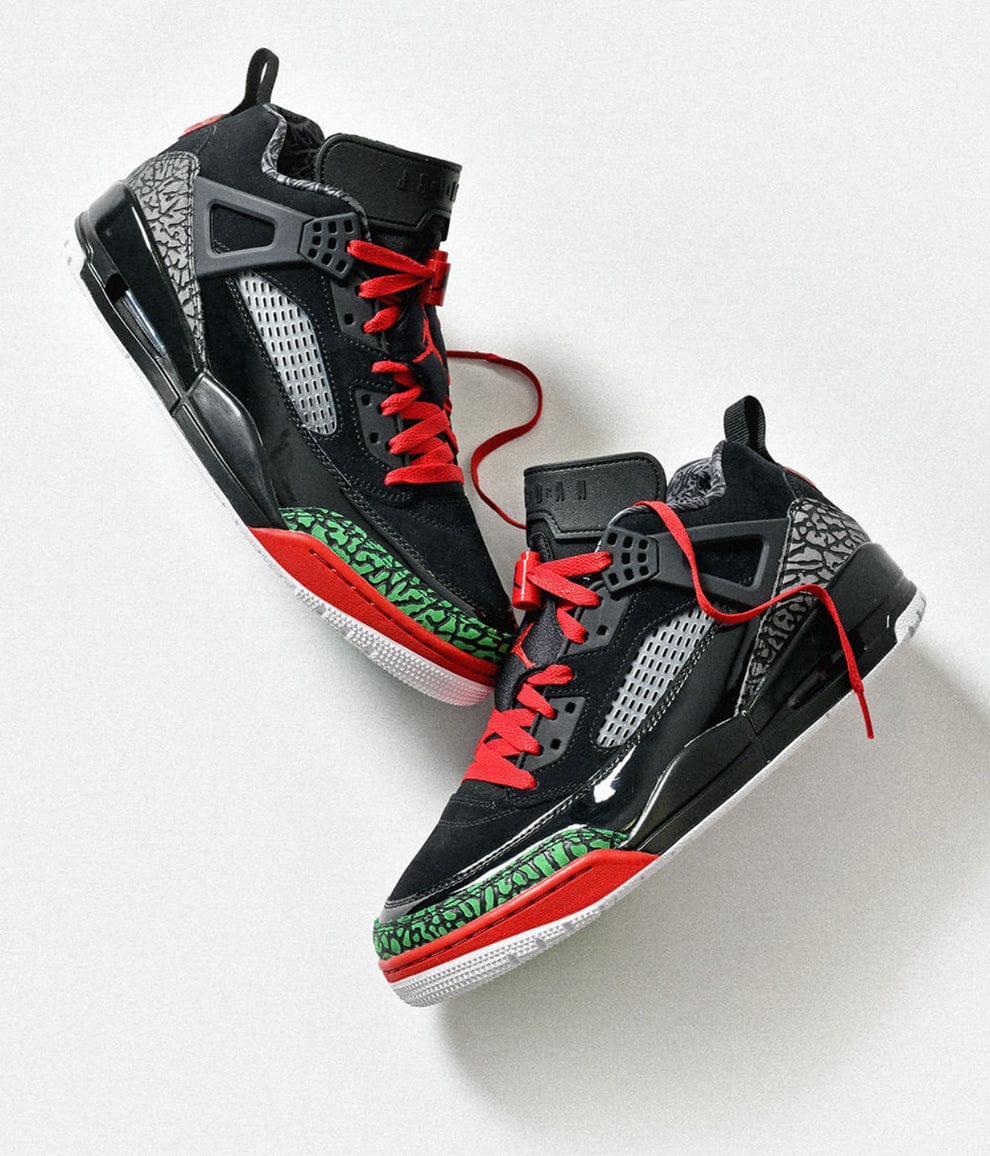 Jordan Spizike Low OG "Black Varsity Red" 7a Quality Replicas are the first copy products such as copycats shoes, watches, clothing, bags, and electronics. Jordan Spizike Low OG "Black Varsity Red" - Image 7