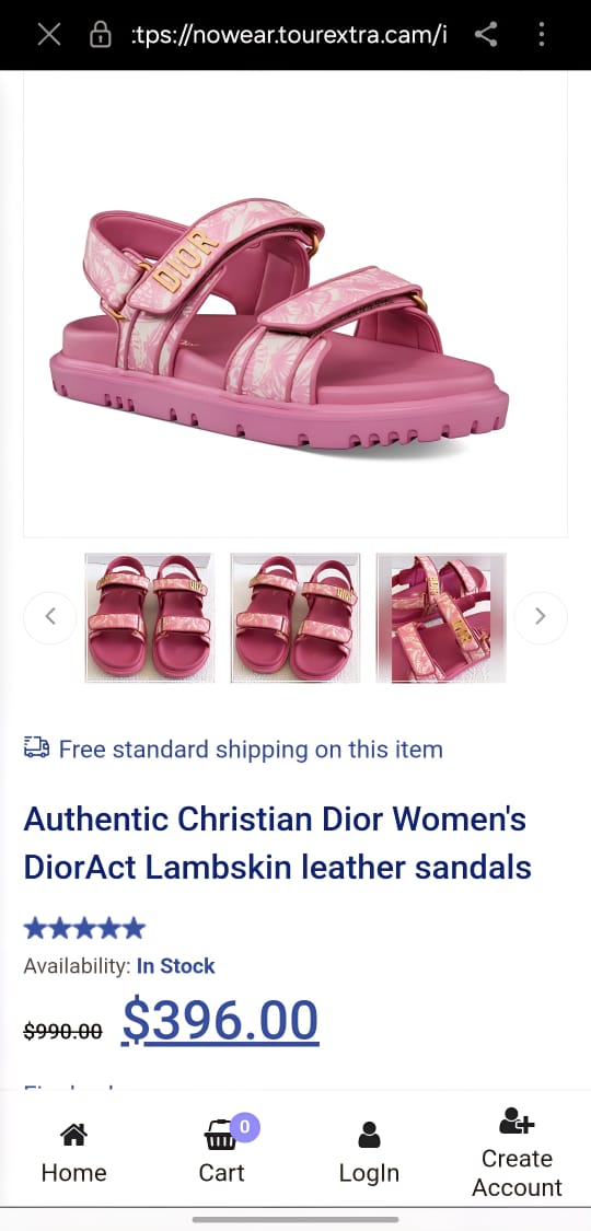 Dior Act Women Butterfly Allover Motif Pink Sandals 7a Quality Replicas are the first copy products such as copycats shoes, watches, clothing, bags, and electronics. Dior Act Women Butterfly Allover Motif Pink Sandals - Image 2