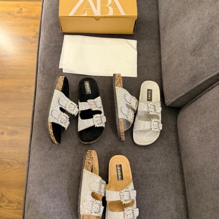 ZARA GLITTERS SLIDERS