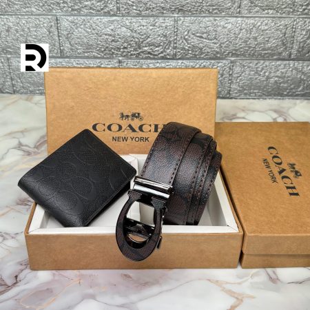 COACH AUTO LOCK BELT WALLET