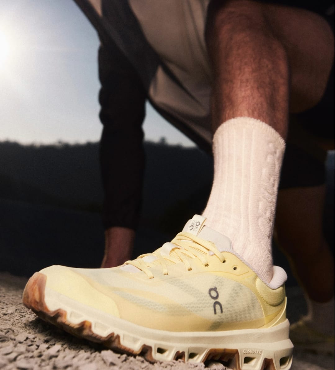 On Running Cloudventure x Loewe Yellow Tan Grey 7a Quality Replicas are the first copy products such as copycats shoes, watches, clothing, bags, and electronics. On Running Cloudventure x Loewe Yellow Tan Grey - Image 6