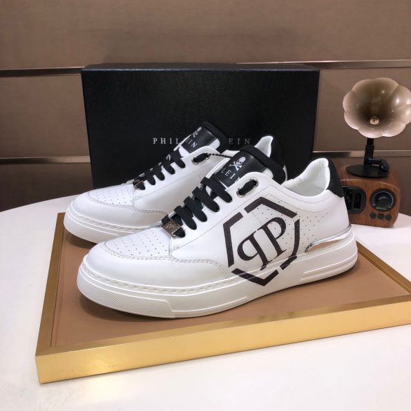 PHILIPP PLEIN HEXAGON PREMIUM LEATHER SNEAKER - Image 13
