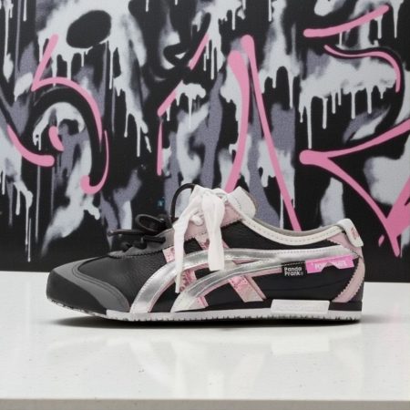 Mexico 66 Panda Prank Black Pink with OG Box Sneakers For Girls