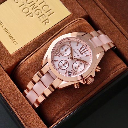 MICHAEL KORS GREEN CHRONOGRAPH - GOLDEN GLAMOUR EDITION MK7257
