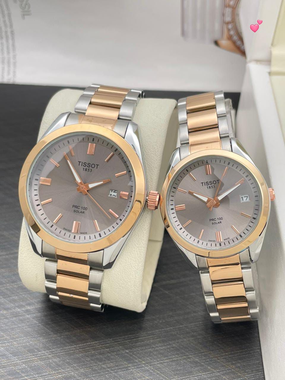 TISSOT couple watch 7a Quality Replicas are the first copy products such as copycats shoes, watches, clothing, bags, and electronics. TISSOT couple watch - Image 8