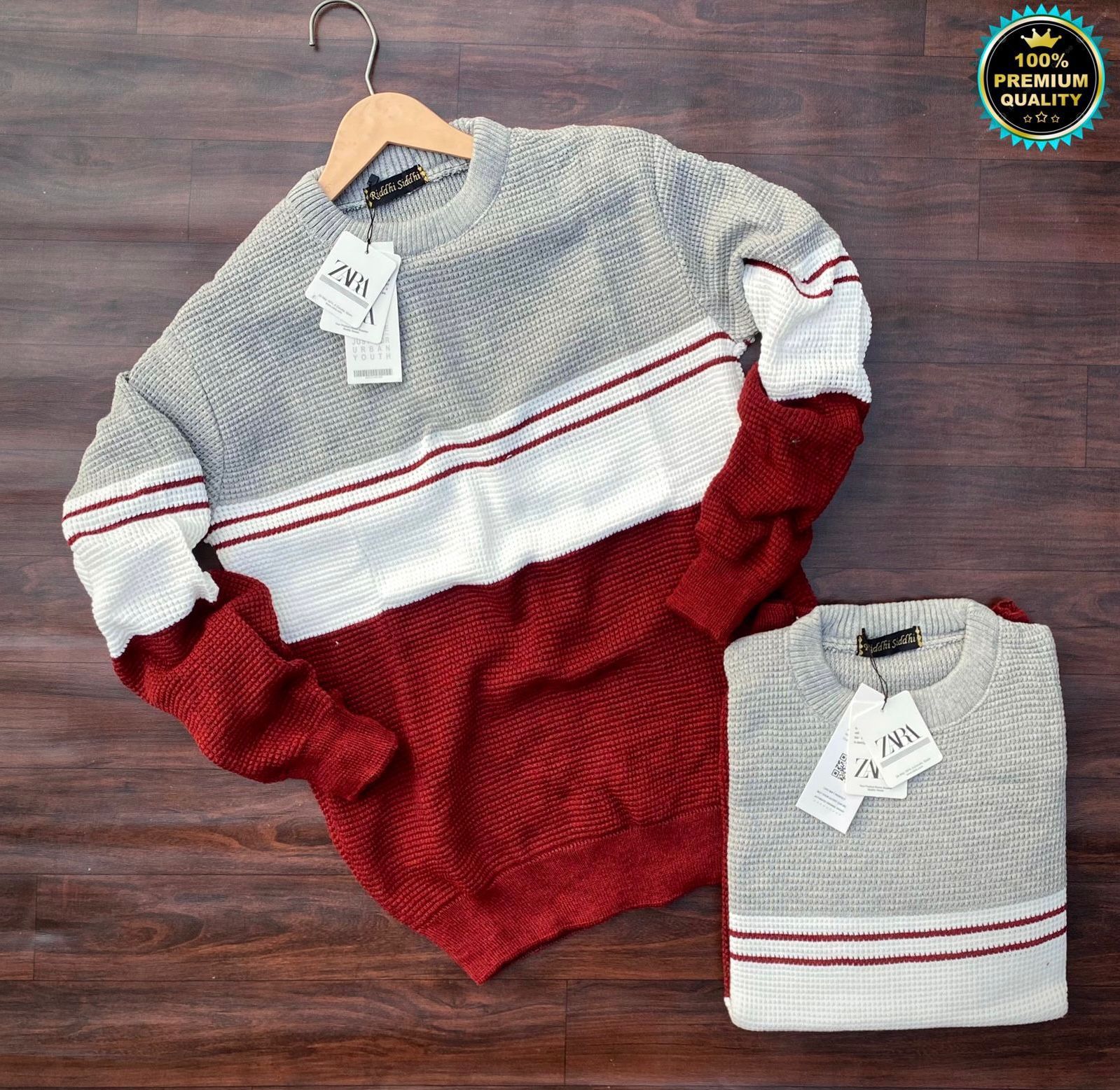 BRAND - ZARA WOOLEN PULLOVERS 7a Quality Replicas are the first copy products such as copycats shoes, watches, clothing, bags, and electronics. BRAND - ZARA WOOLEN PULLOVERS - Image 7