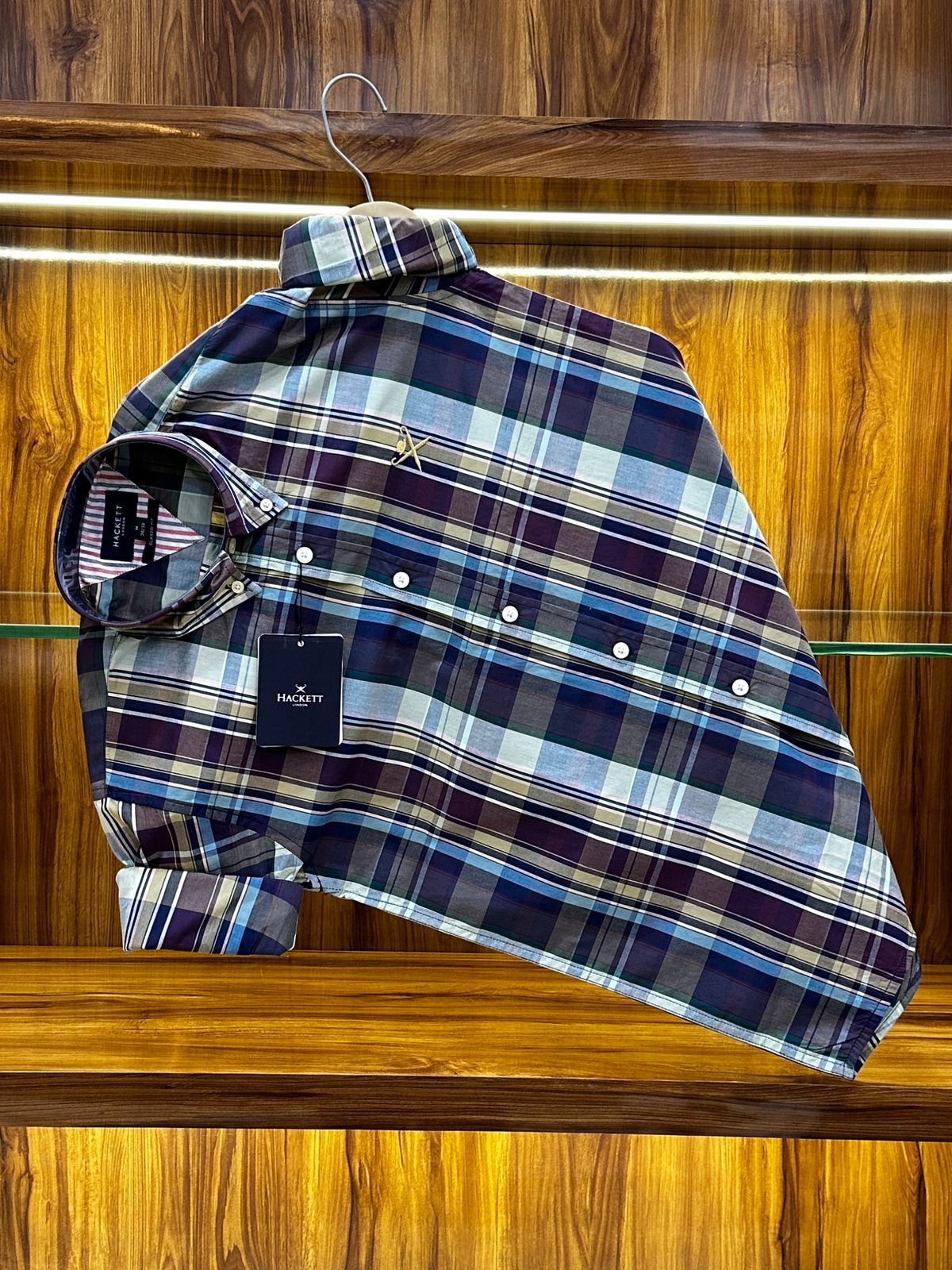 BRAND~HACKETT PREMIUM CHECK SHIRTS. 7a Quality Replicas are the first copy products such as copycats shoes, watches, clothing, bags, and electronics. BRAND~HACKETT PREMIUM CHECK SHIRTS. - Image 3