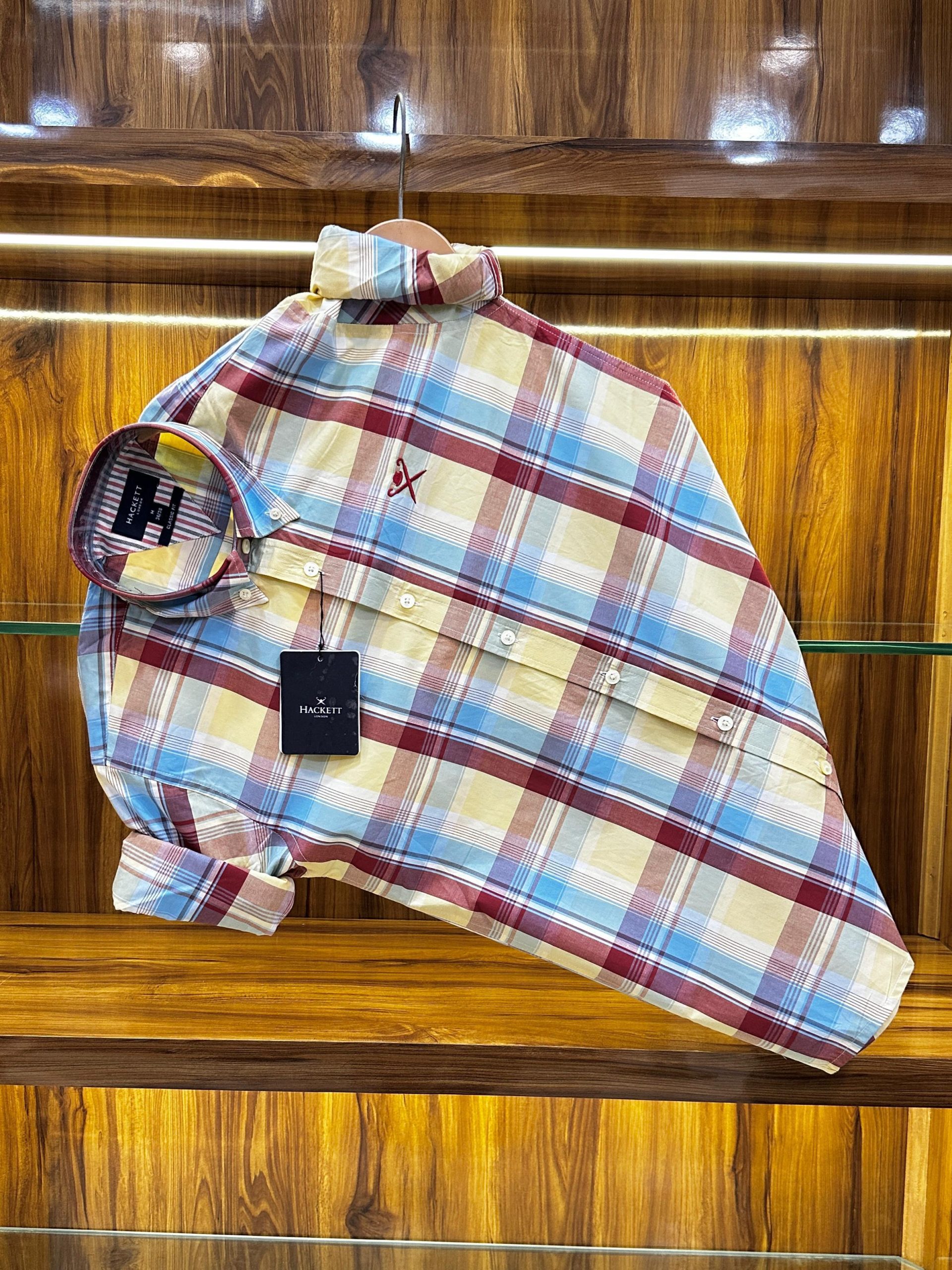 BRAND~HACKETT PREMIUM CHECK SHIRTS. 7a Quality Replicas are the first copy products such as copycats shoes, watches, clothing, bags, and electronics. BRAND~HACKETT PREMIUM CHECK SHIRTS. - Image 6